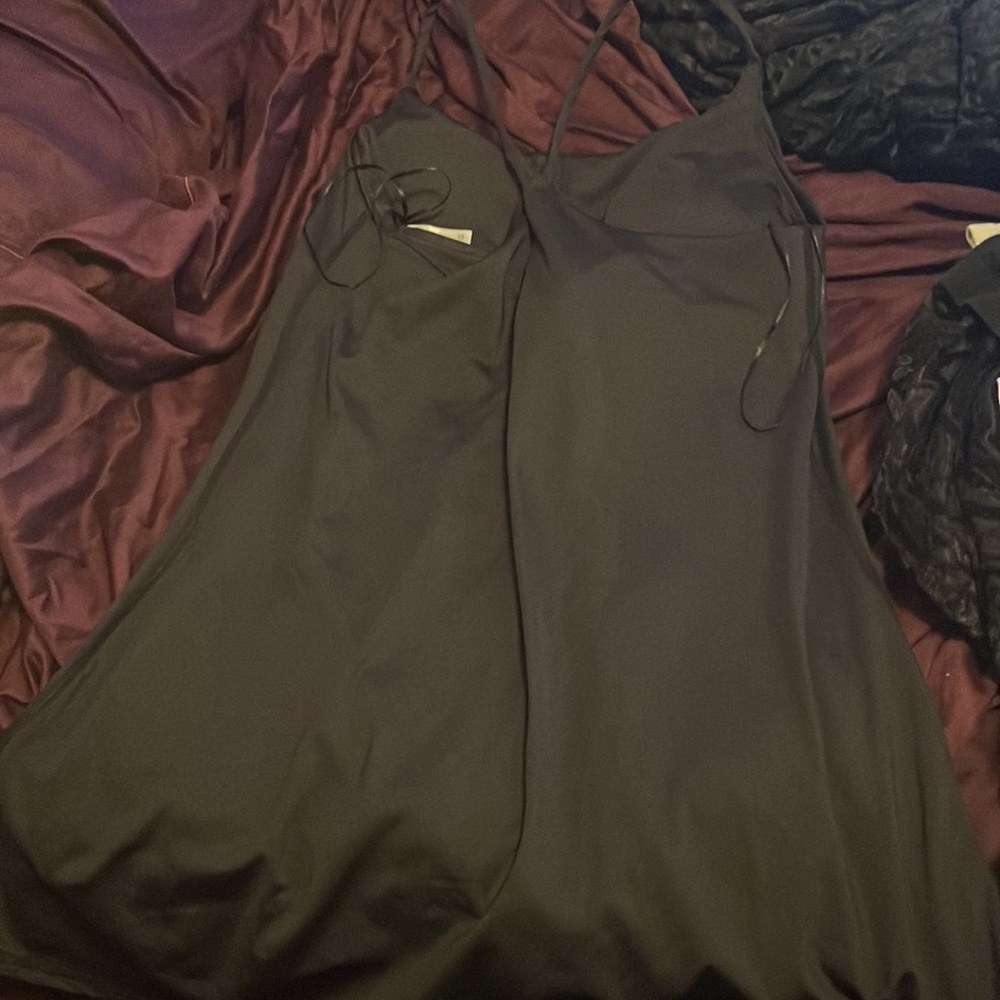 Aeropostal size Large brand new with out tags black mini dress body con - Picture 3 of 3